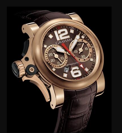 Review Replica Watch Graham Chronofighter R.A.C Trigger red gold 2TRAR.C02A.C72B